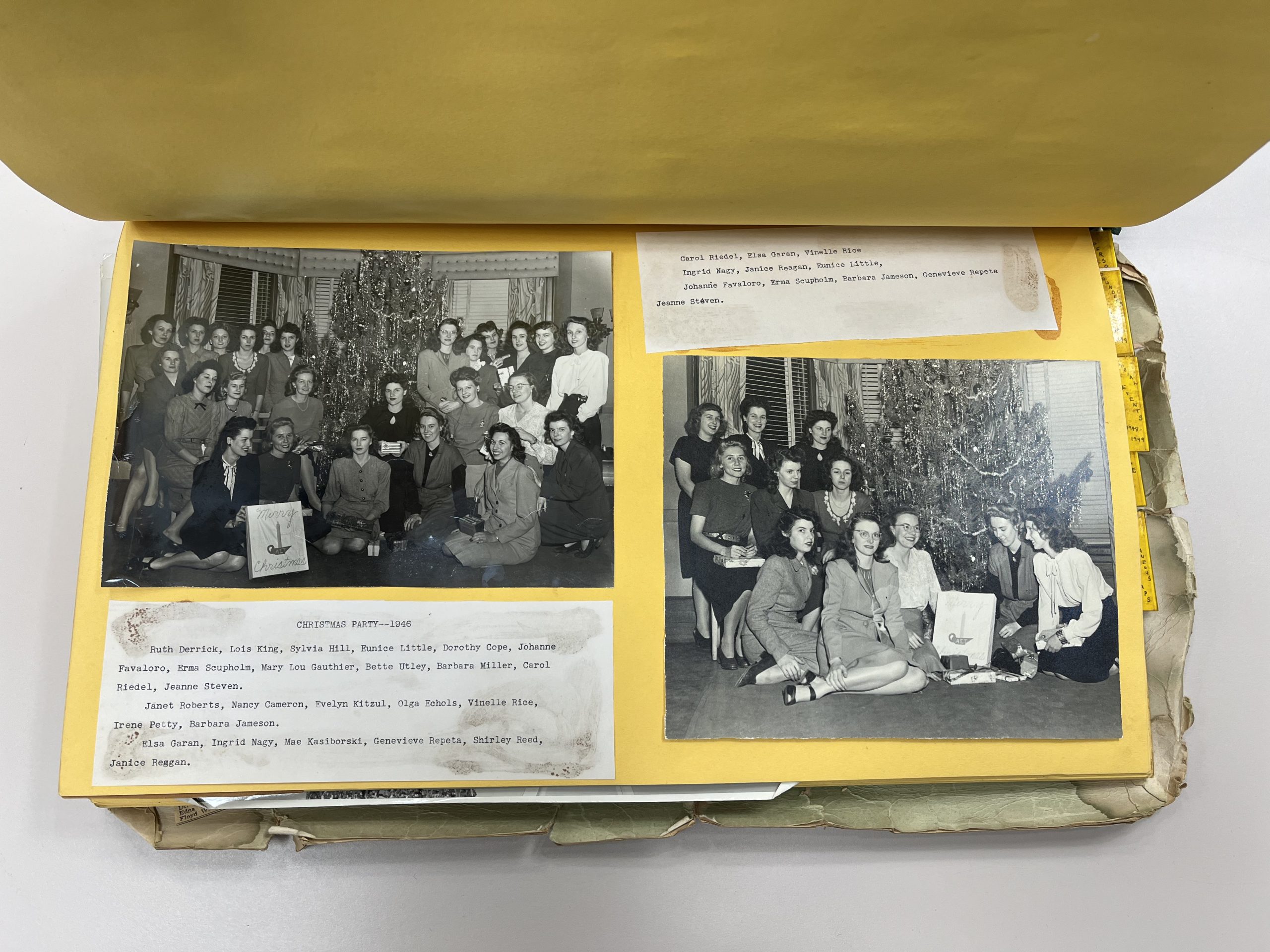 Photo of Rose Marie Schmidt at a school administrator's desk